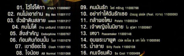 GMM GRAMMY BEST OF THE YEAR 2004-2